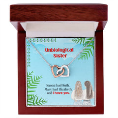 Best Friends - Interlocking Hearts Necklace